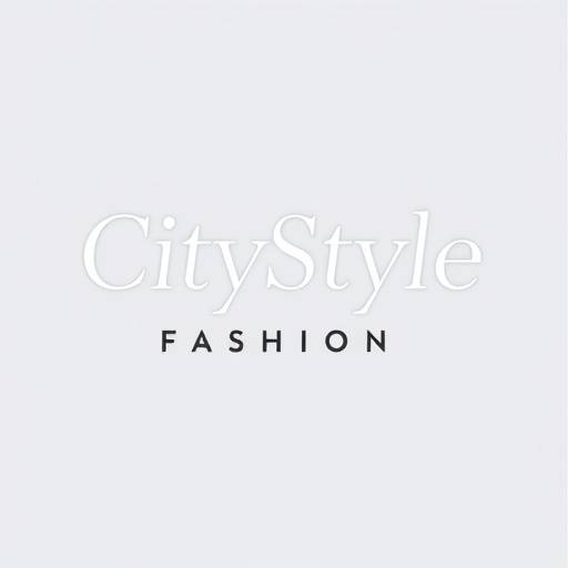 Logo of 'CityStyle Fashion', a fictitious fashion retail company, representing their modern and stylish brand.