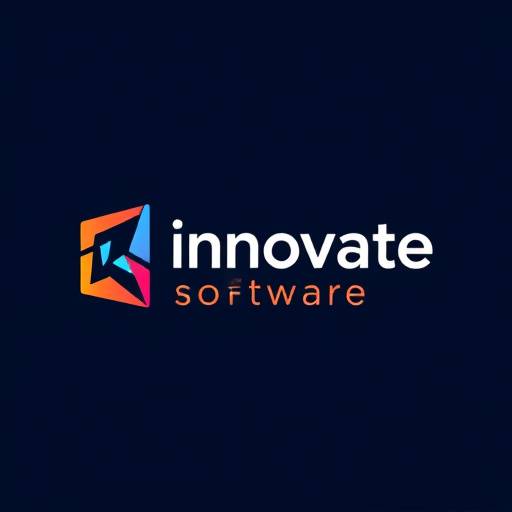 Logo of 'Innovate Software', a fictitious software development company, highlighting their focus on innovation.